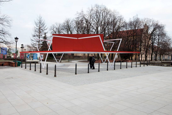 Pawilon artystyczny Olafura Eliassona w Warszawie