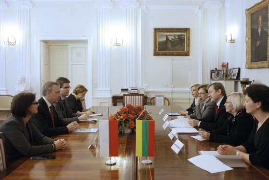 Minister Kultury Republiki Litewskiej Šarũnas Birutis z wizytą w Polsce 