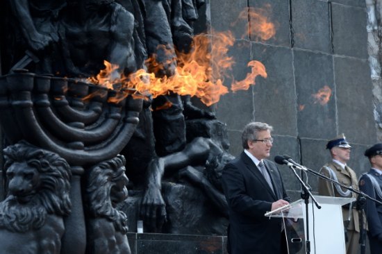 Obchody 70. rocznicy Powstania w Getcie Warszawskim