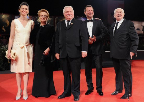 Wenecka premiera filmu Wałęsa. Człowiek z nadziei - fot. PAP