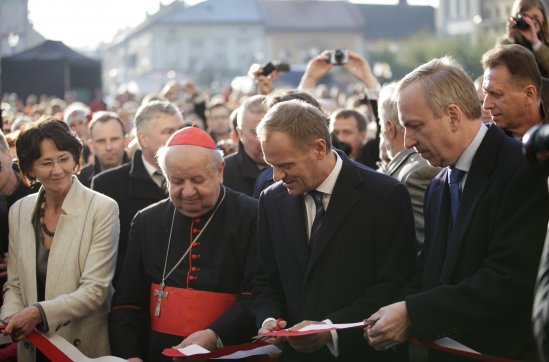 Uroczyste otwarcie nowej ekspozycji stałej w Muzeum Dom Rodzinny Jana Pawła II w Wadowicach . Fot.: Andrzej Wiktor