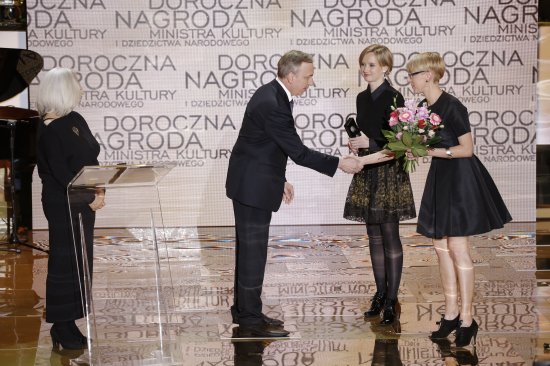 Uroczystość wręczenia Dorocznych Nagród Ministra Kultury i Dziedzictwa Narodowego. fot. Danuta Matloch