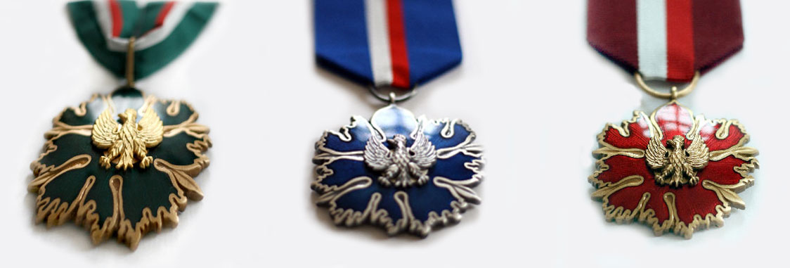 Na zdjęciu: Medale Gloria Artis