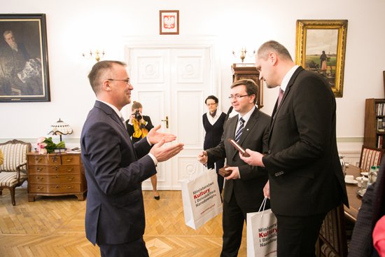 Na zdjęciu: Konsulowie Marcin Zieniewicz i Jacek Żur. autor zdjęcia: Danuta Matloch