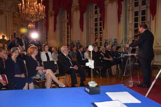 Na zdjęciu: Uroczystość wręczenia Nagrody Muzealnej Rady Europy 2016 