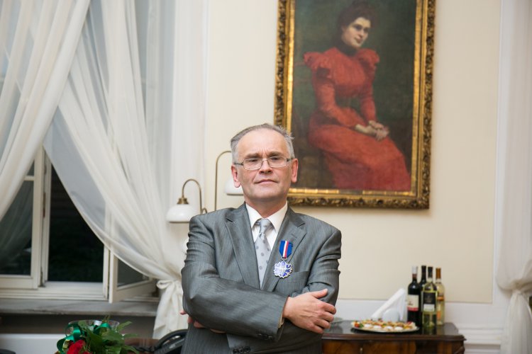 Na zdjęciu: Publicysta i historyk Piotr Zaremba. autor zdjęcia Jacek Łagowski 
