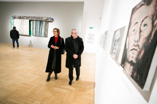 Na zdjęciu: Wicepremier prof. Piotr Gliński i Hanna Wróblewska