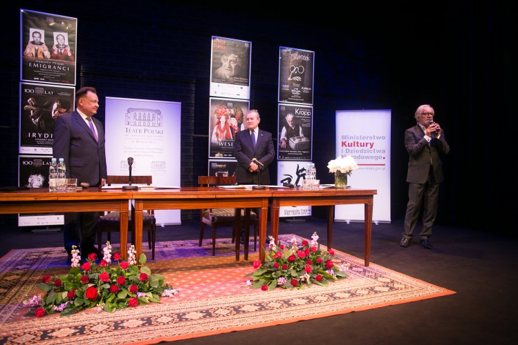 Na zdjęciu: wicepremier prof. Piotr Gliński i marszałek Adam Struzik