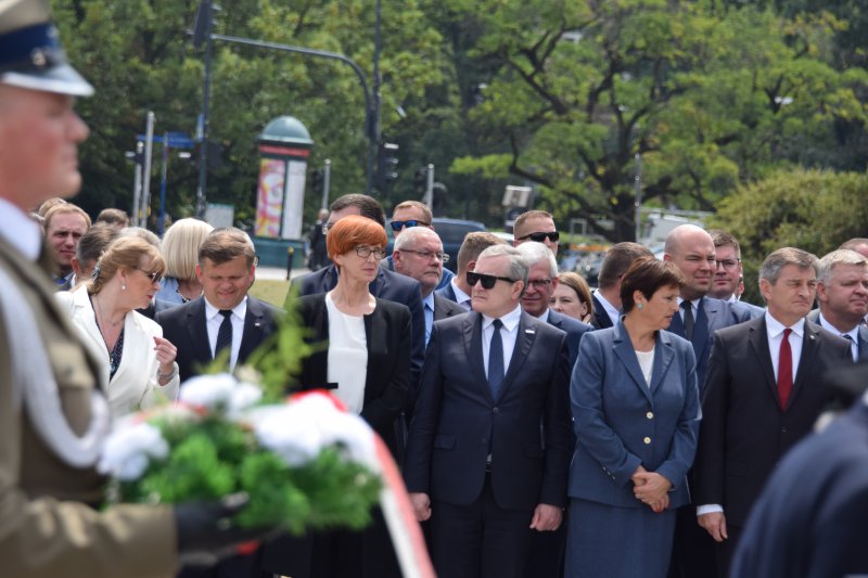 Na zdjęciu: państwowe obchody Narodowego Dnia Pamięci Ofiar Ludobójstwa na Wołyniu