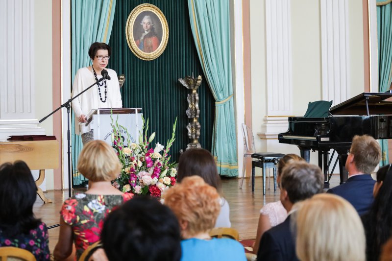 Na zdjęciu wiceminister Wanda Zwinogrodzka,
 autor zdjęcia Danuta Matloch 