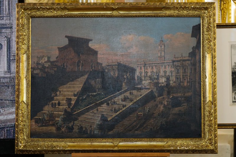 na zdjęciu obraz Canaletta,
 autor zdjęcia Danuta Matloch