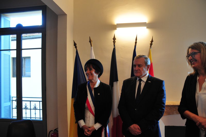 Na zdjęciu: Wicepremier Piotr Gliński podczas wizyty we Francji