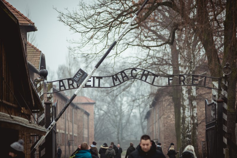 73. rocznica wyzwolenia niemieckiego nazistowskiego obozu koncentracyjnego i zagłady Auschwitz