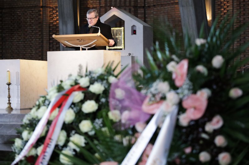 Na zdjęciu: Uroczystości pogrzebowe Antoniego Krauzego