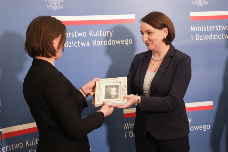 Na zdjęciu: konferencja zorganizowana w siedzibie MKiDN dotycząca Muzeum Marii i Witolda Pileckich w Ostrowi Mazowieckiej