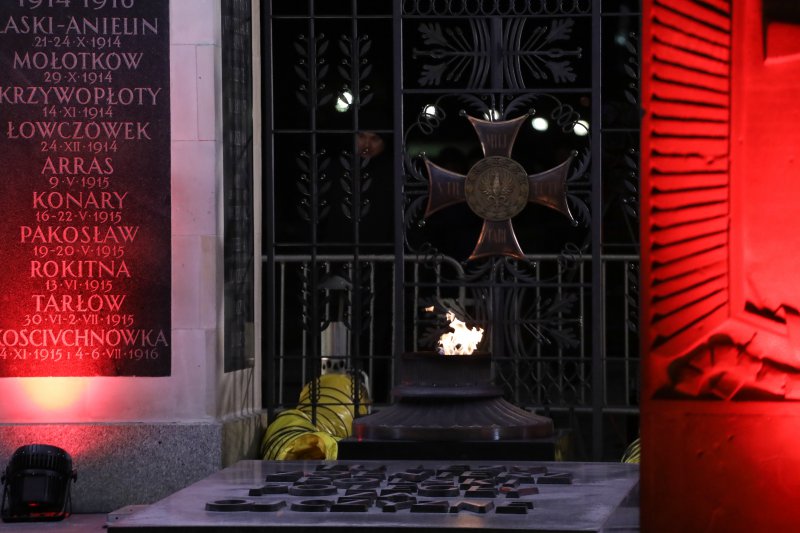Na zdjęciu: Obchody Narodowego Dnia Pamięci Żołnierzy Wyklętych - Apel Pamięci na Placu Piłsudskiego w Warszawie