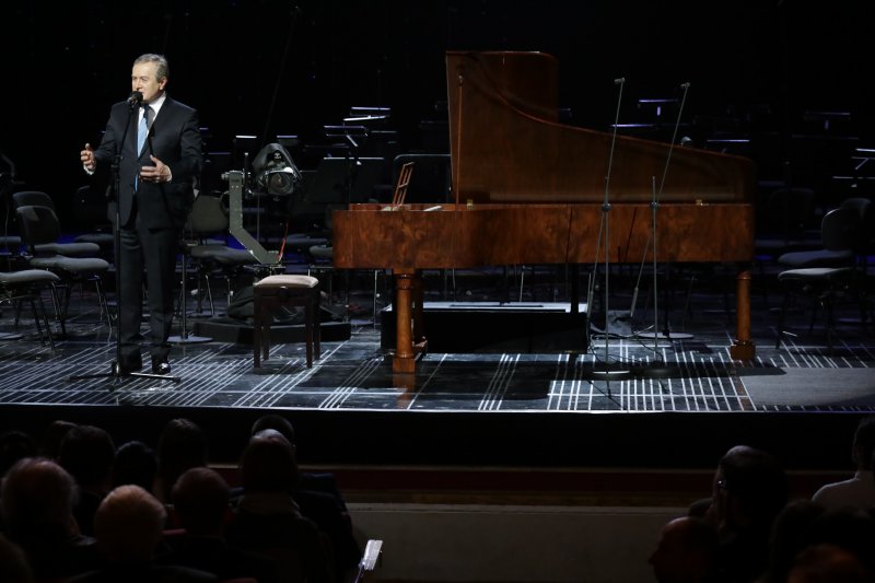 Na zdjęciu: Pierwsza prezentacja kopii warszawskiego fortepianu Chopina