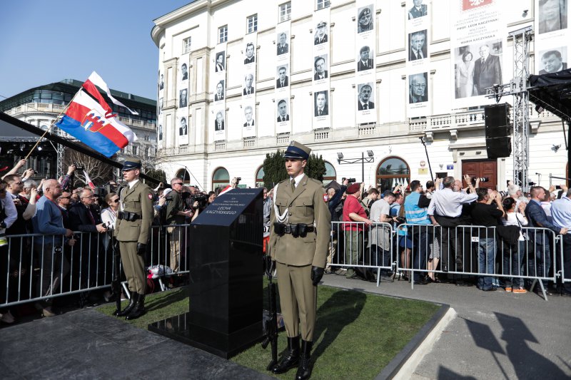 Na zdjęciu: uroczystości na Placu Piłsudskiego