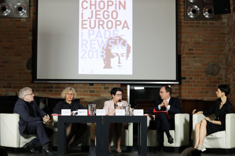 na zdjęciu Konferencja prasowa zapowiadająca 14. Międzynarodowy Festiwal Muzyczny Chopin i jego Europa autor zdjęcia: Danuta Matloch