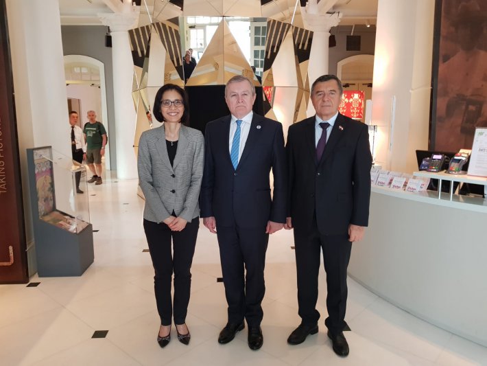 Na zdjęciu: Wizyta w Peranakan Muzeum i spotkanie z CEO National Heritage Board p. Chang Hwee Nee