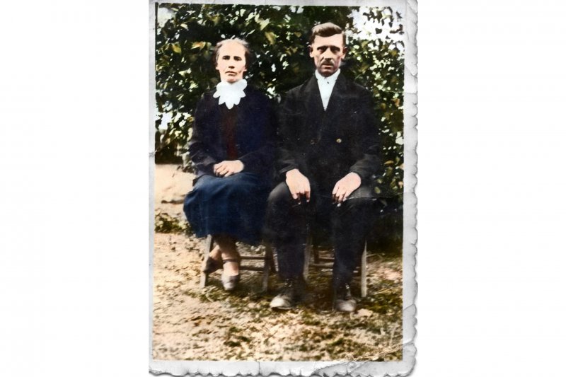 na zdjęciu Piotr Prusiński z żoną