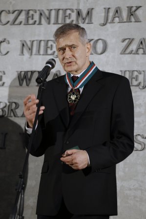 Złoty Medal Gloria Artis dla Olgierda Łukaszewicza. Fot. Danuta Matloch